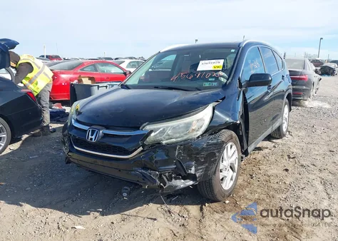 2015 Honda Cr-V Ex-L z USA, uszkodzony, nr VIN 2HKRM4H73FH676085